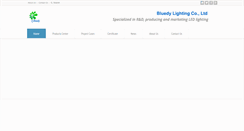 Desktop Screenshot of bluedylight.com
